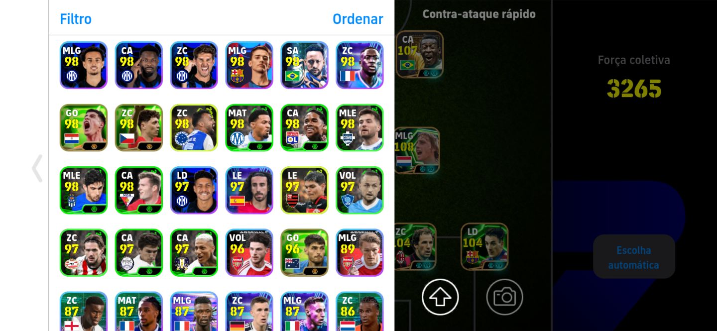 Conta efootball