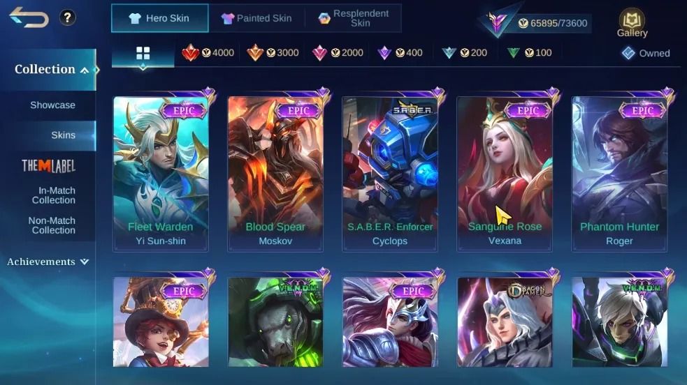 307 SKINS - FULL EMBLEMAS - FULL HEROIS