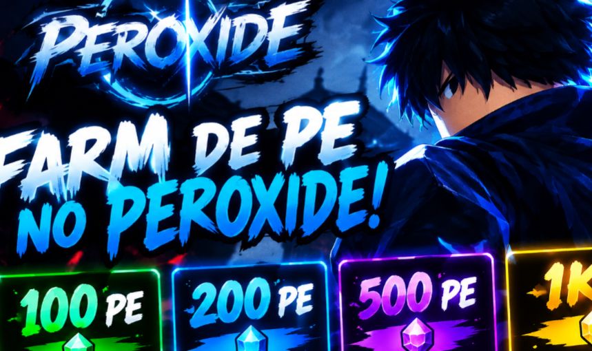 FARMANDO PE RÁPIDO NO PEROXIDE! | ROBLOX