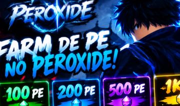 FARMANDO PE RÁPIDO NO PEROXIDE! | ROBLOX