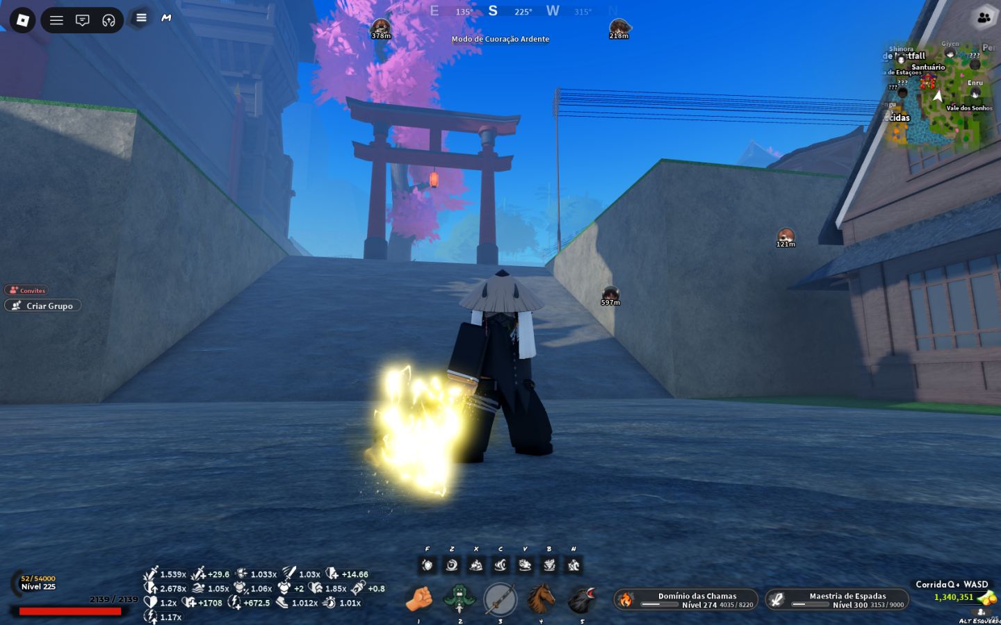 Conta com Clan Rengoku + Nightfall tier 3 + Mask nightfall tier 3 + Lvl max