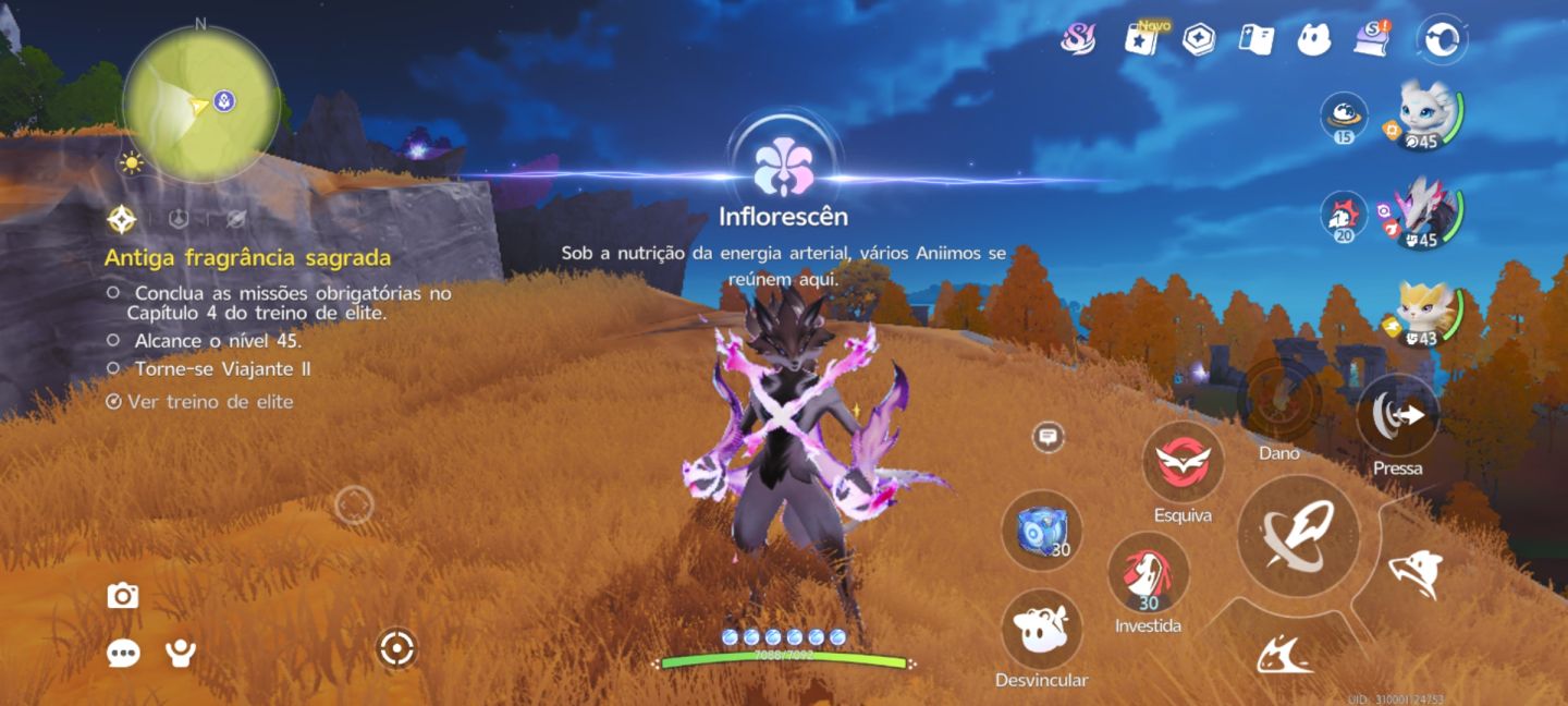 Conta de aniimo com 2 primas