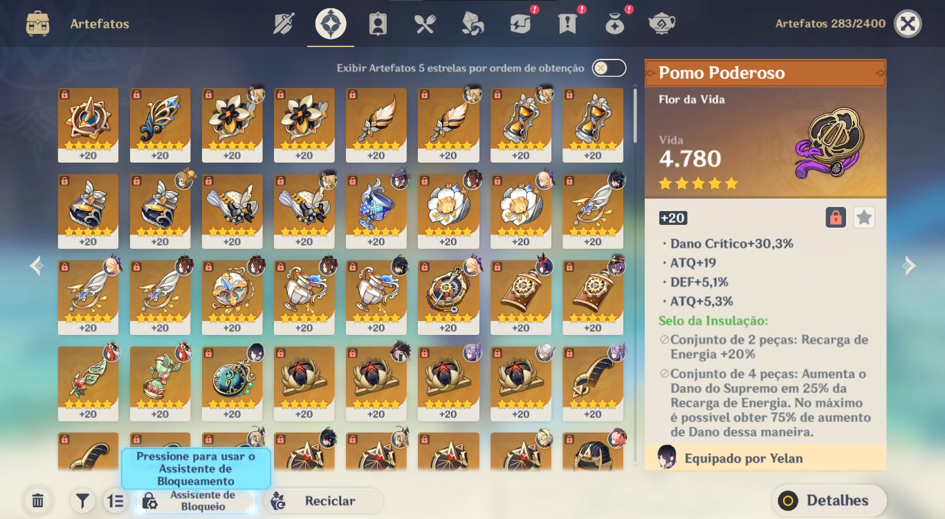 CONTA GENSHIN IMPACT 33 T5 + DIVERSOS T5 EM TODOS OS SERVERS