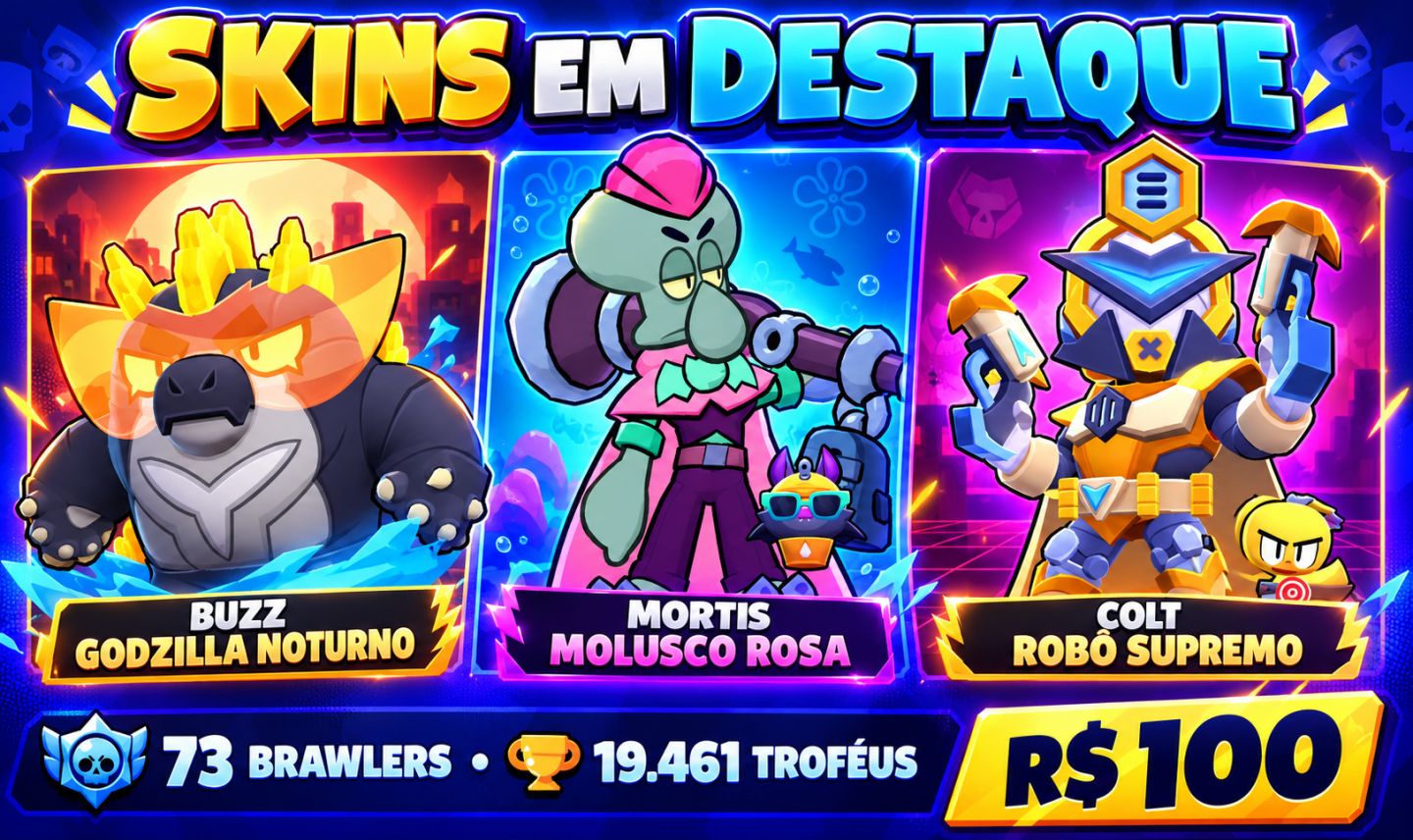 Conta brawl stars