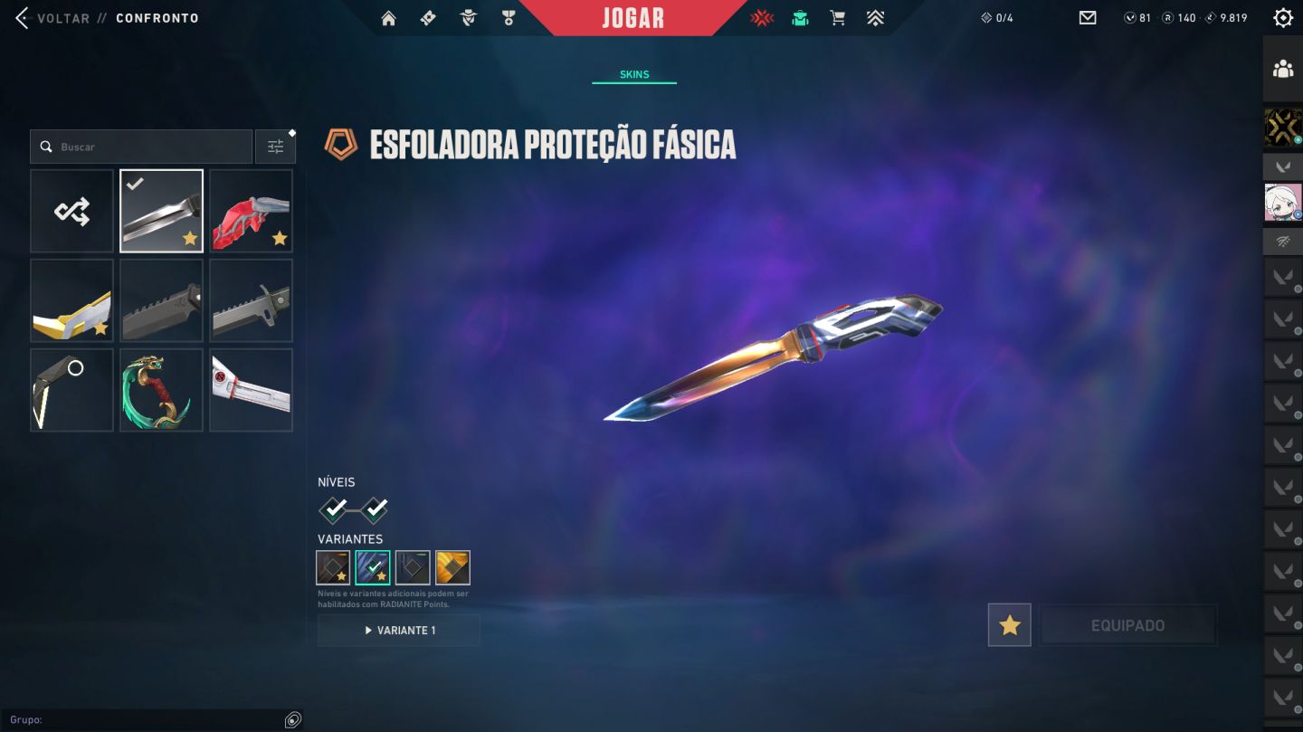Conta Ascendente, peak elo Imortal (Vandal Champions 2021, mais de 2.5k gastos)