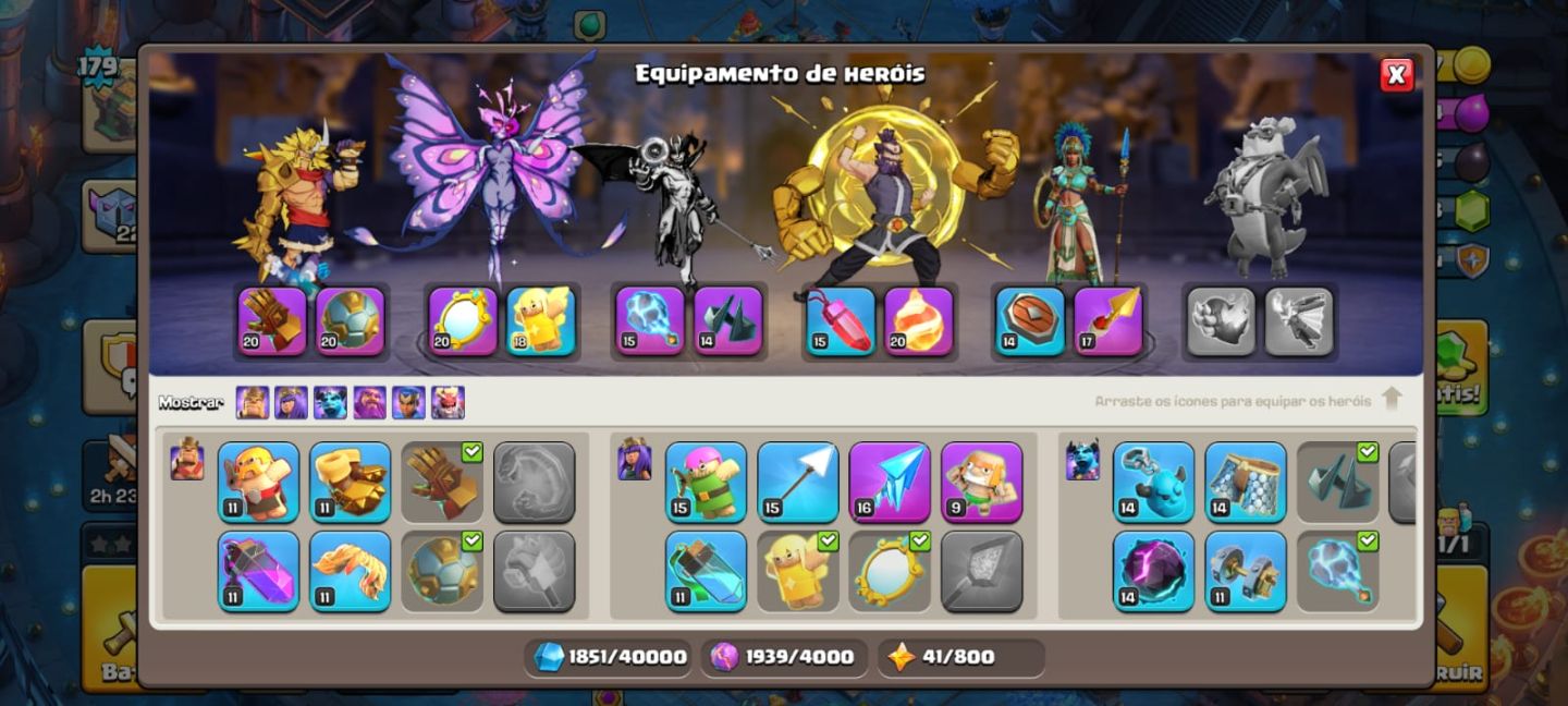 [ CV 14 FULL XP 179 / PAISAGEM E SET SKINS COMPLETO ANIME/ CONTA SUPER RARA