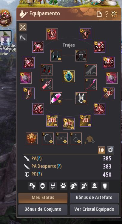 Conta BlackDesert SA 387/385/450 Não Steam/ NICK FAKE