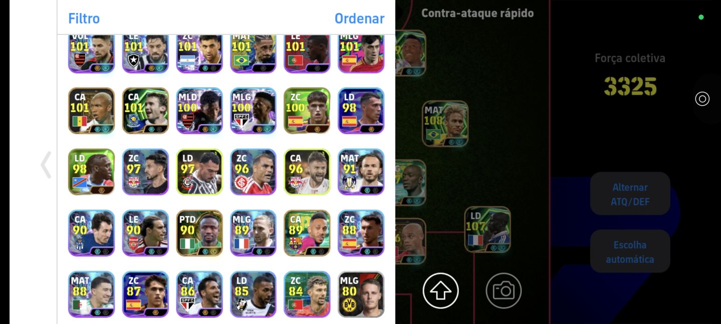 A conta mais completa do Efootball