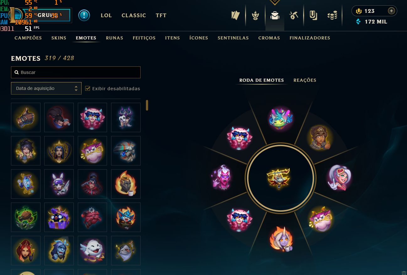 Conta lol Top 1 zaahen esmeralda 2