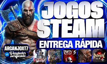 CONTA STEAM OFFLINE -JOGOS PREMIUM