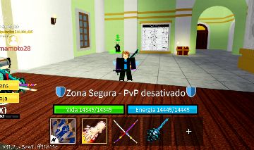 Conta de blox fruits otima pra farm