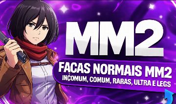 Facas Comuns Murder Mystery 2 (leia descrição)