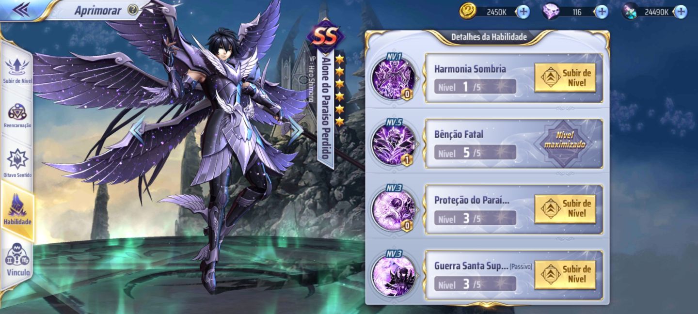 CONTA SAINT SEIYA NO 150