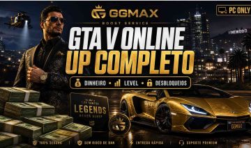 GTA 5 ONLINE UPAGEM EM 10 MIN