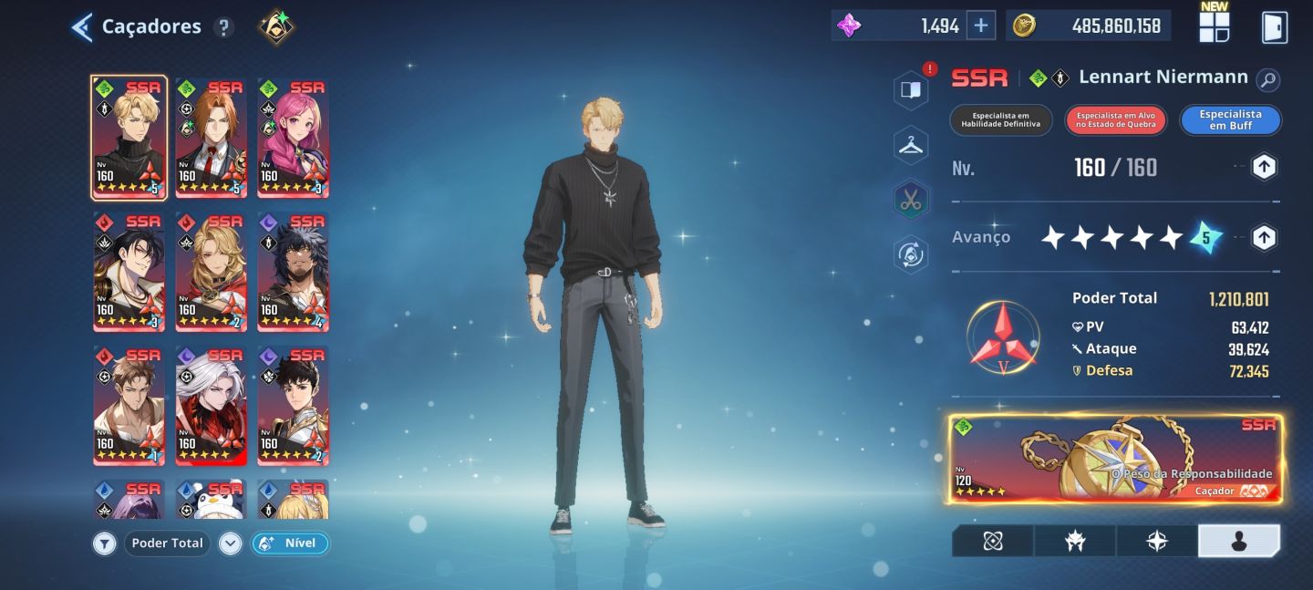 Conta Solo Leveling Arise Muito Conteúdo Liberado