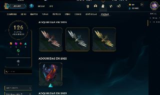 Acc League of Legends (564 skins) (bonus WR / TFT / LOR)