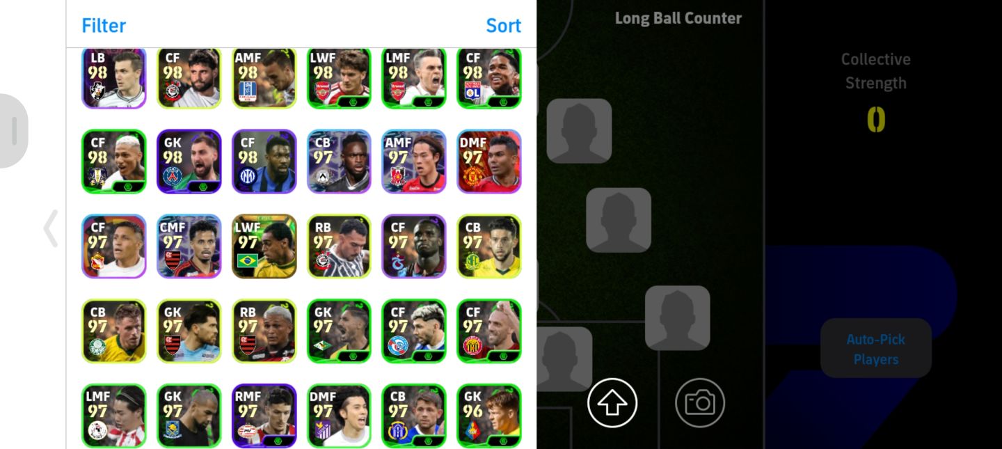 Conta FULL BRASILEIRÃO e FULL JAPONESA!, com 5 BLITZ CULER 3248 e EDEN HAZARD109