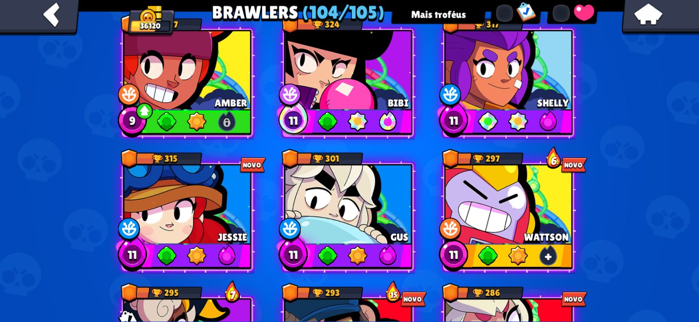 Conta de Brawl Stars rara (leia a descrição)