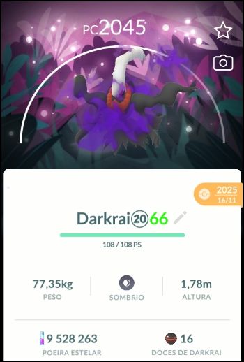 Conta Pokemon Go Lvl 71 com Xp para o 72