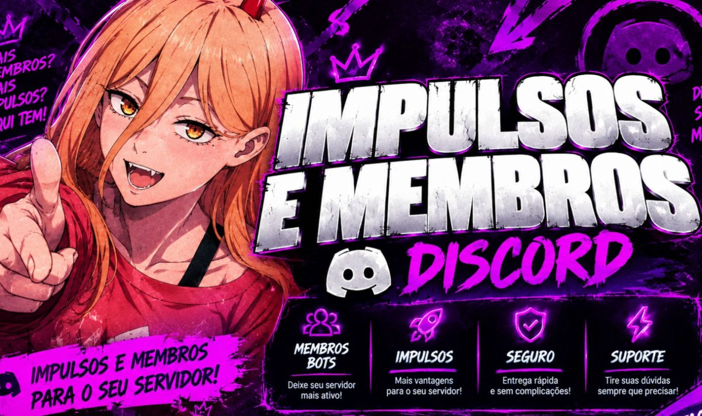 [DISCORD] IMPULSOS PARA O SEU SERVIDOR E MEMBROS ONLINE ! [PROMOÇÃO]