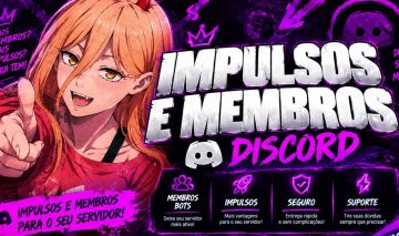 [DISCORD] IMPULSOS PARA O SEU SERVIDOR E MEMBROS ONLINE ! [PROMOÇÃO]