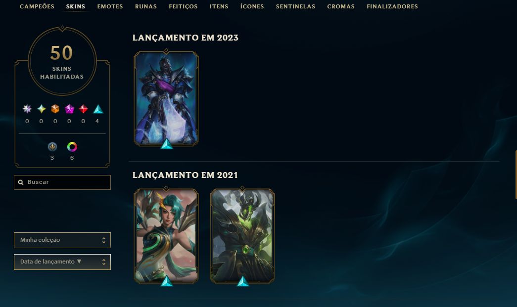 Conta FULL ACESSO Ouro 3 - Esmeralda TFT Season passada