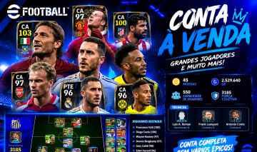 CONTA eFOOTBALL MUITOS ÉPICOS