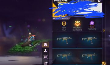 CONTA COM UMP ATRIBUTADA VERDE + SKIN COELHO + UM MONTR DE COISA