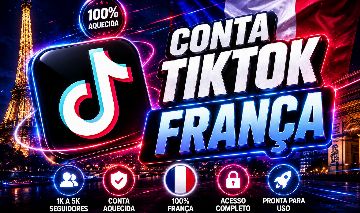 Conta Tiktok França