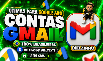 CONTAS GMAIL NOVAS DE QUALIDADE - IP BRASIL