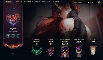 Conta League of legends Esmeralda 2 Solo Esmeralda 2 Flex 239 skins