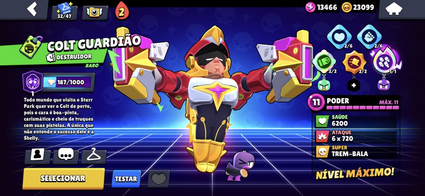 Conta de Brawl Stars Quase Full, Já Pegou Mestre.