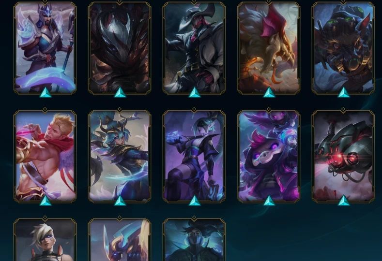 Conta LOL platina 1, 178 skins e 1400 RP