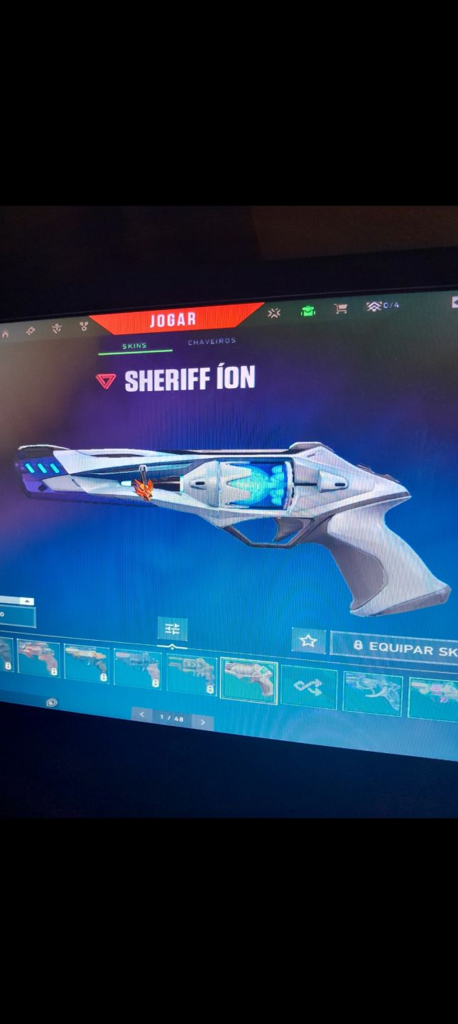 CONTA DE VALORANT 3K GASTO COM 10 SKINS DE FACA, 4 VANDAL, 3 PHANTOM, 2 SHERIF E