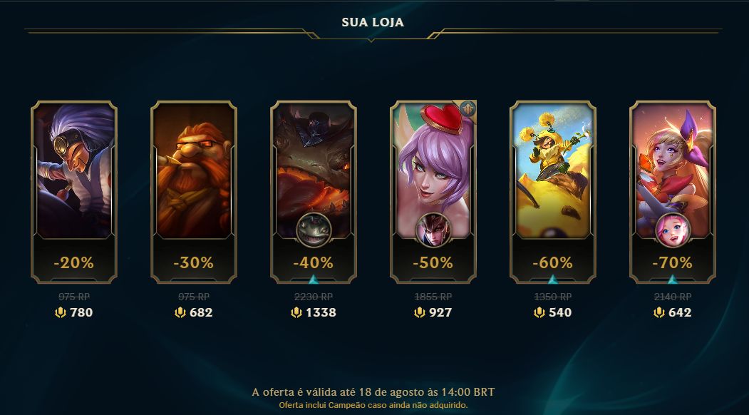 ( RARÍSSIMA KAYLE JUIZA + ANNIE GÓTICA + VITORIOSA ) 9 SKINS ( BR - SEM ELO )