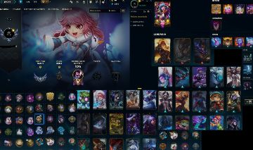 CONTA LV 135 | 34 SKINS | 50 CAMPEÕES.