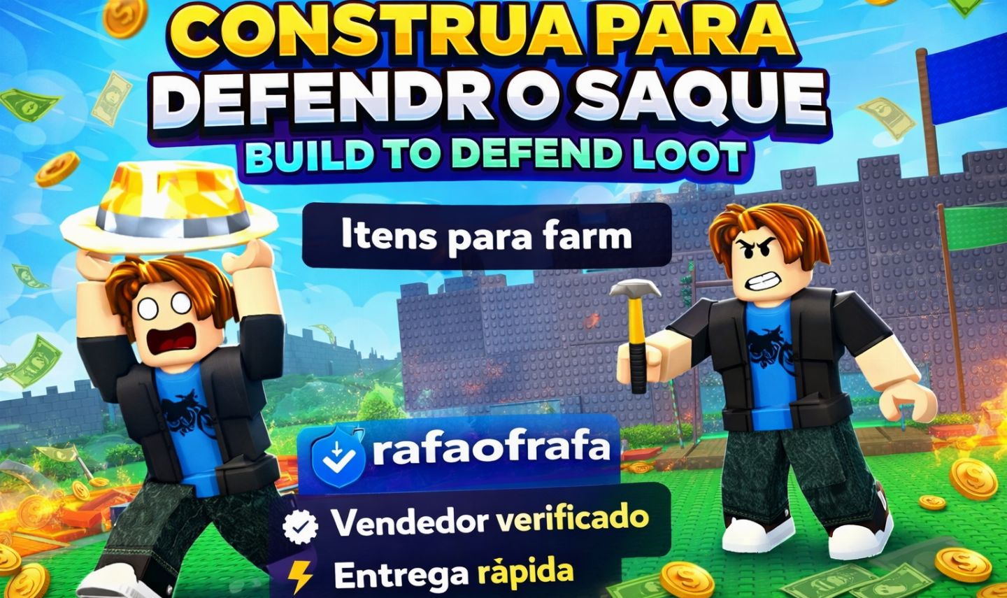 CONSTRUA PARA DEFENDER O SAQUE / BUILD TO DEFEND LOOT (PROMOÇÃO)