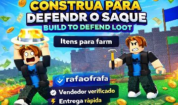 CONSTRUA PARA DEFENDER O SAQUE / BUILD TO DEFEND LOOT (PROMOÇÃO)
