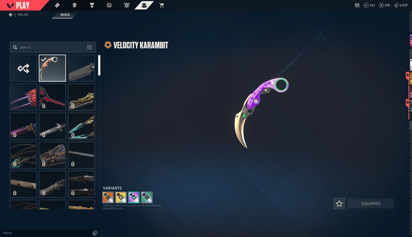 Conta Valorant com Skin no Preco