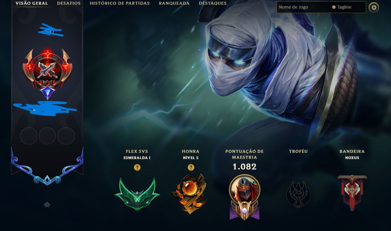 CONTA LOL, FULL CHAMPS, 240K ESSENCIA AZUL, LVL 793, 585 SKINs