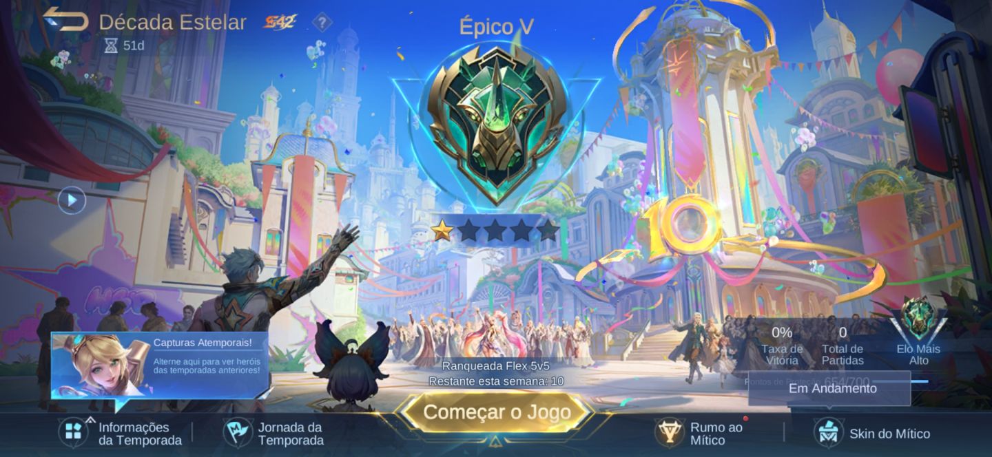 Conta mobile legends 27 skins