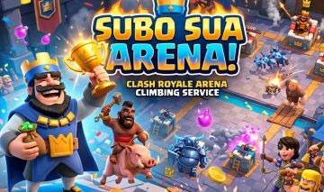 PUSH DE ARENA!! Clash Royale, Subo seu passe e dentre outros!!