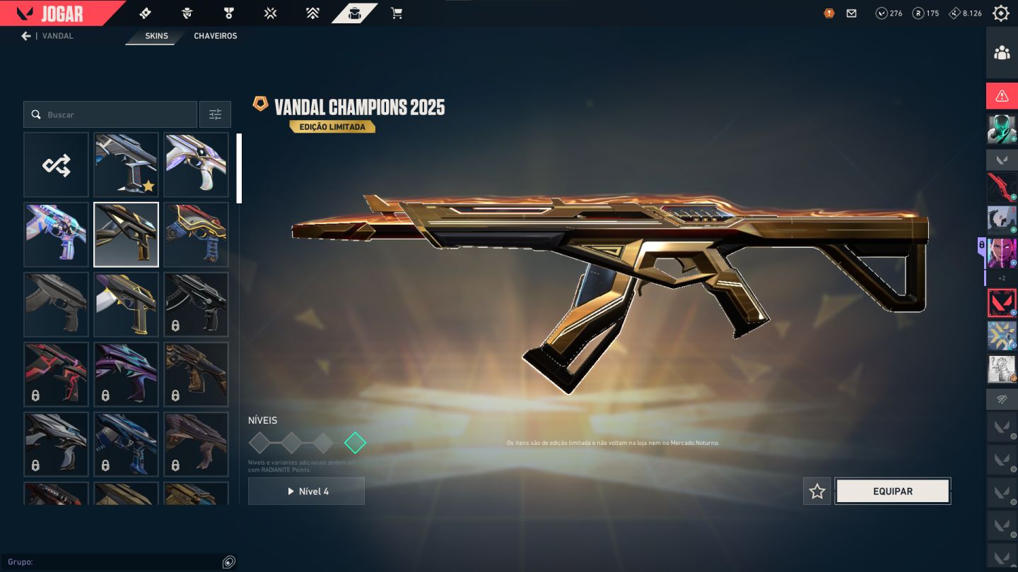 Conta Valorant no ouro 2, todos os personagens, Full Acesso e MUITAS SKINS