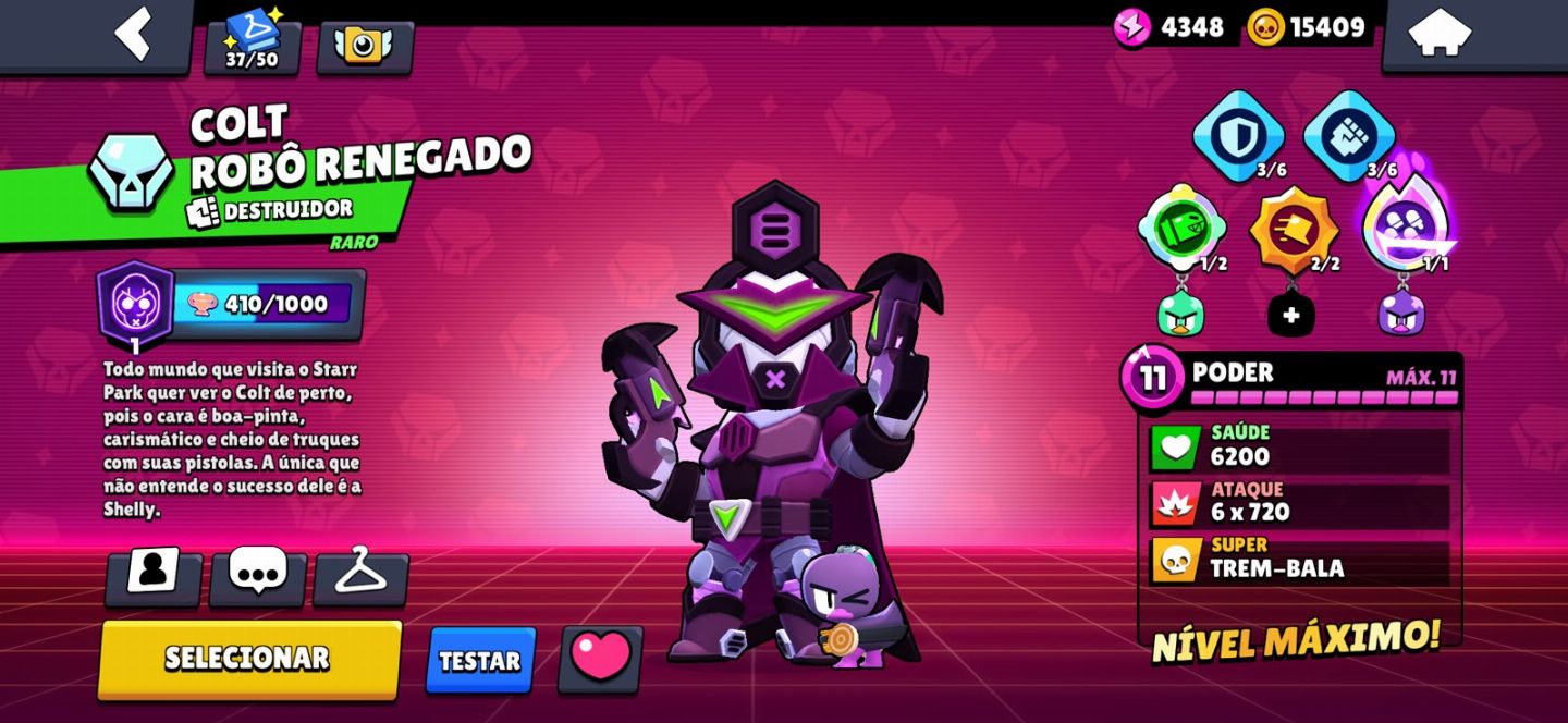 PROMOÇÃO Conta de Brawl Stars com MUITAS Skins Lendarias e raras + Clash Royale!