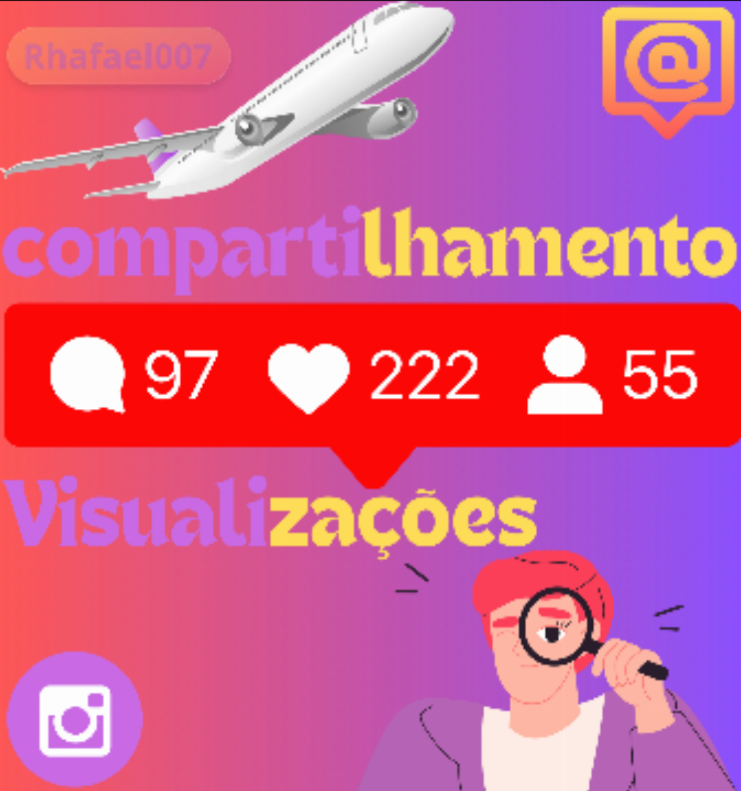 Insta: [1000] seguidores | visualizações | compartilhamentos | curtidas [R: 30D]