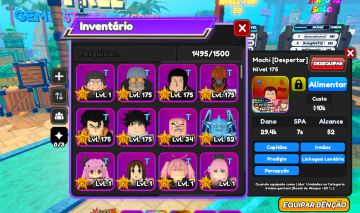 All Stars OG Personagens de troca
