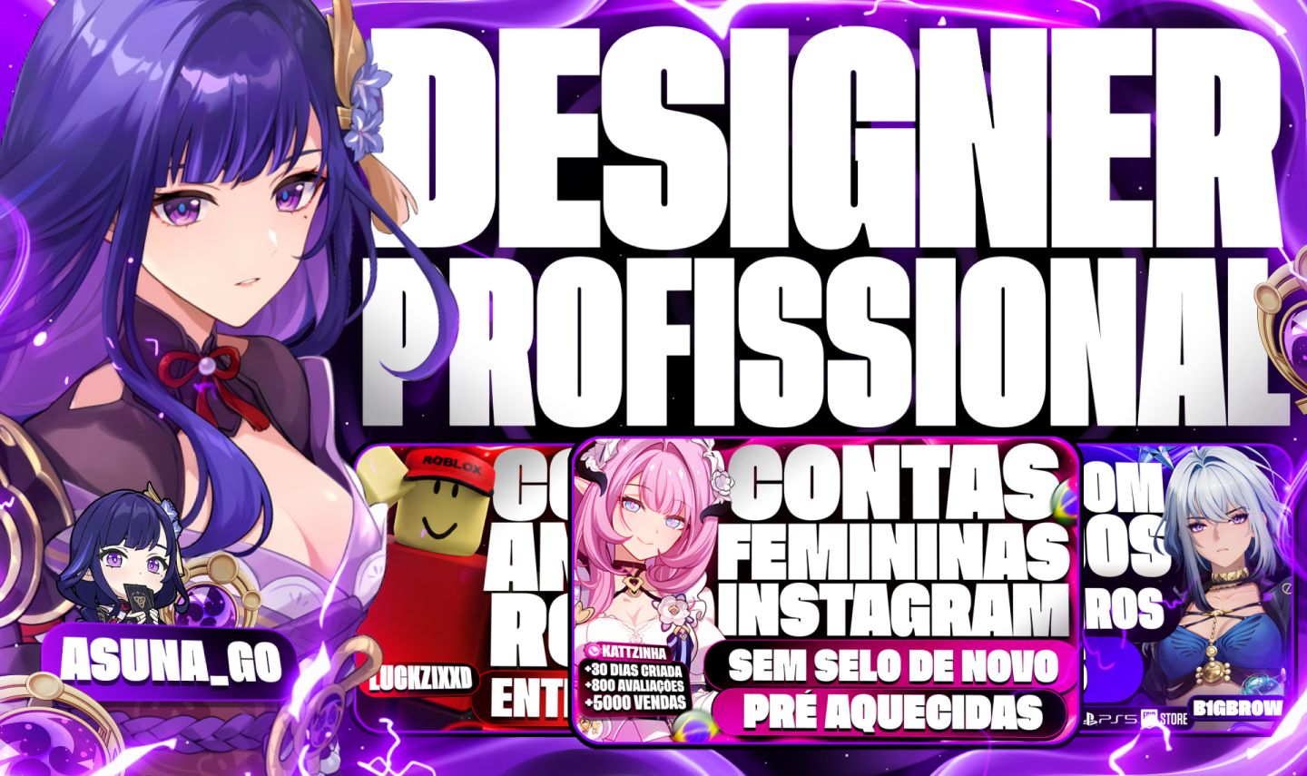 DESIGNER PROFISSIONAL BARATO (BANNER, THUMBNAIL, ANÚNCIO, LOGO/ÍCONE, TABELA)
