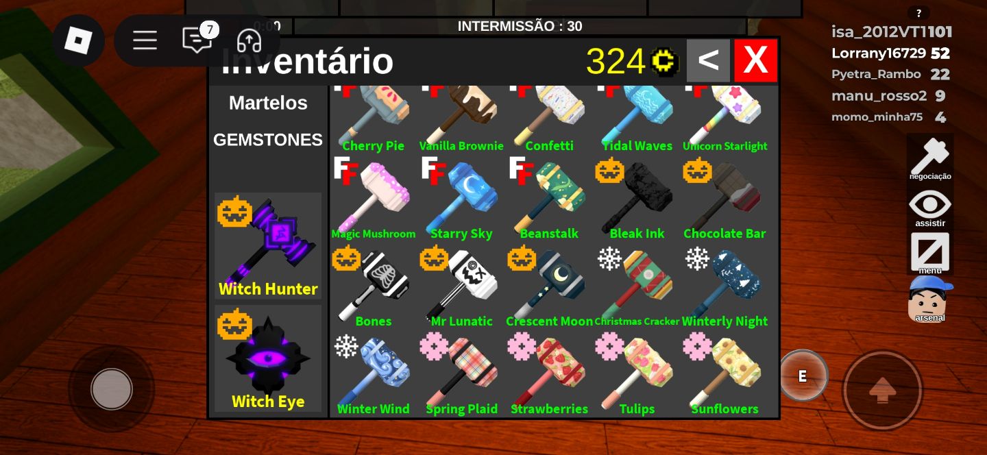 MARRETAS (FLEE THE FACILITY)Sets,marretas super baratinhas!