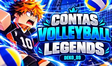 [MELHOR PREÇO] Contas Volleyball Legends/lendas do Voleibol/haikyuu Legends