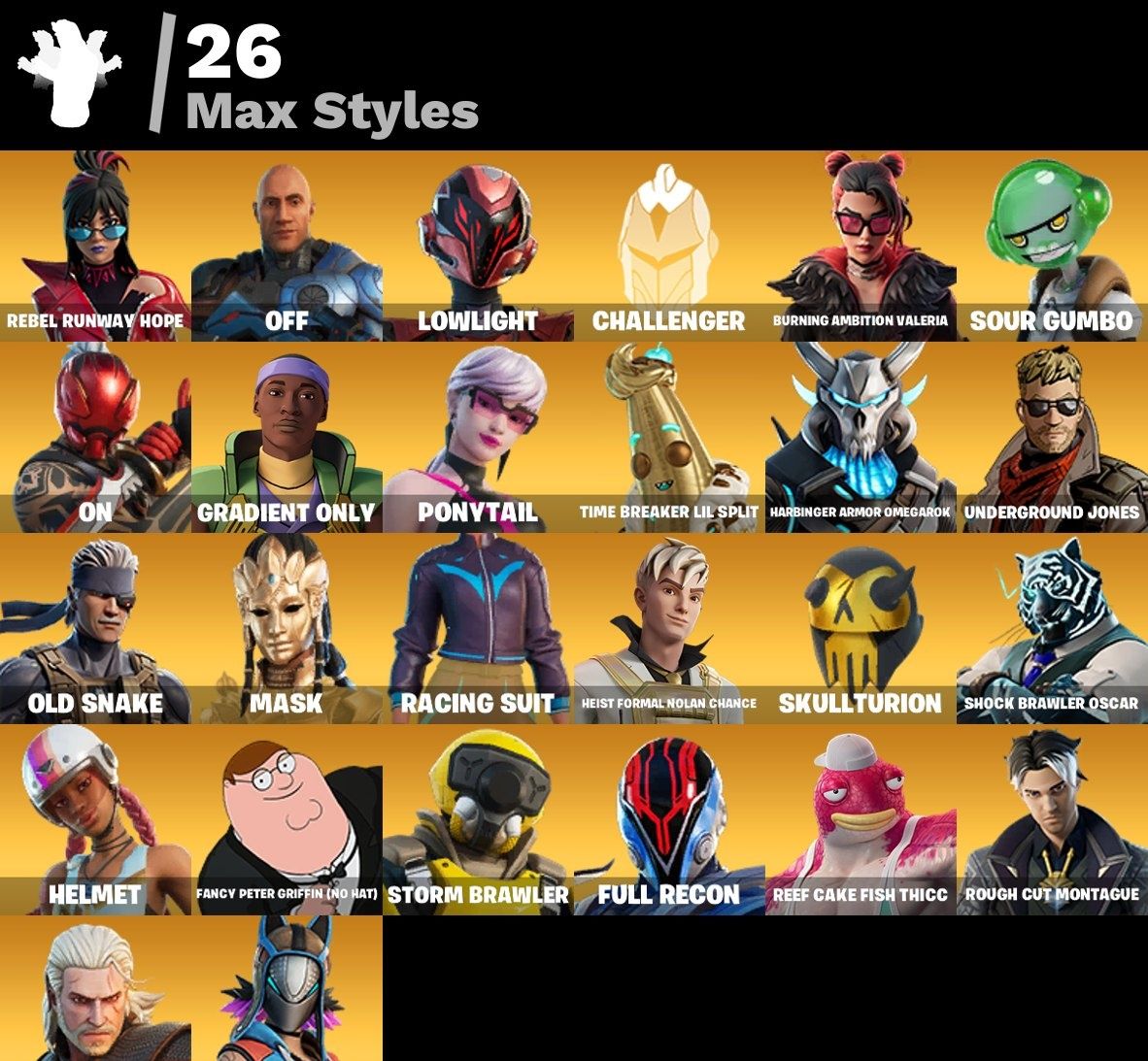 CONTA FORTNITE 66 SKINS/DARK RED & JONESY & WILD/SPIDER-MAN/DOCTOR STRANGE